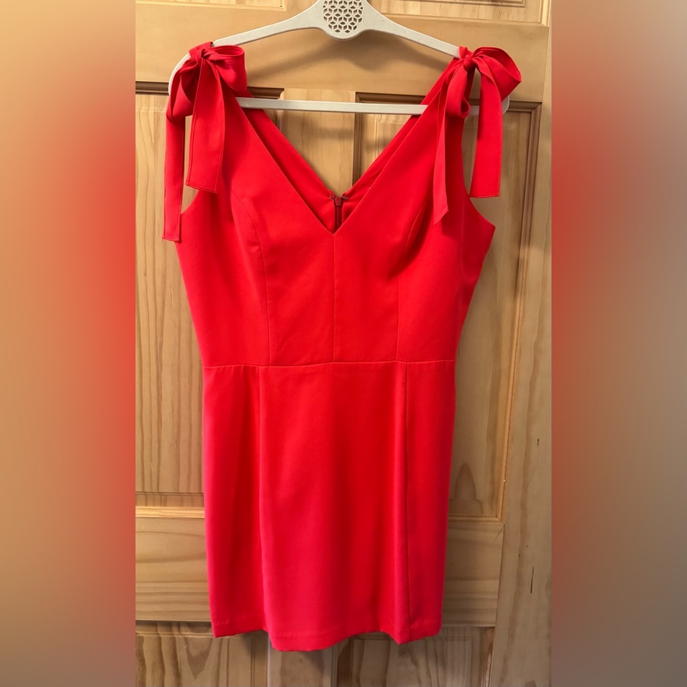 Amanda Uprichard Red Mini Dress
